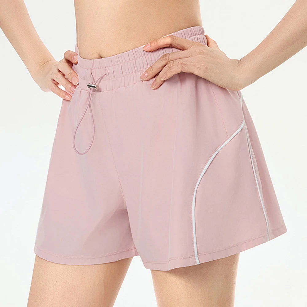 Shorts Women Yoga Shorts Gym Shorts Workout Low Lmpact Shorts Waist Stretch Running Workout Cycling Shorts Fitness Female Shorts